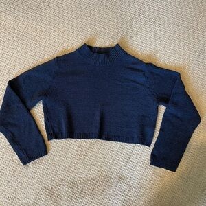 Wild Fable Dark Blue Knit Sweater